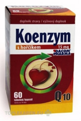 DACOM Koenzým Q10 15 mg s horčíkom