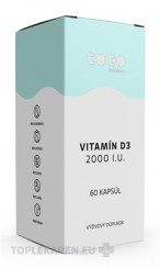 TOTO VITAMÍN D3 2000 I.U.