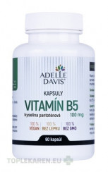 Adelle Davis VITAMÍN B5, kys. pantoténová 100 mg