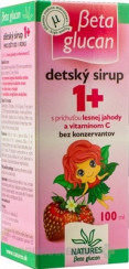 NATURES BETA GLUCAN DETSKÝ SIRUP 1+