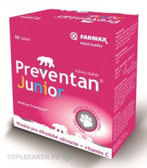 FARMAX Preventan Junior + vitamín C