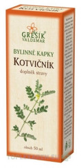 GREŠÍK BYLINNÉ KVAPKY KOTVIČNÍK