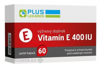 PLUS LEKÁREŇ Vitamín E 400 IU