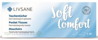 LIVSANE Soft Comfort Hygienické vreckovky