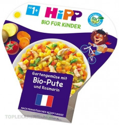 HIPP BIO Zelenina zo záhradky s BIO morčacím mäsom