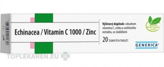 GENERICA Echinacea/Vitamin C 1000/Zinc