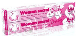 Woman secret BABY tehotenský test