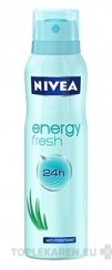 NIVEA Anti-perspirant Energy fresh