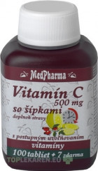 MedPharma VITAMÍN C 500MG so šípkami