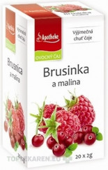 APOTHEKE PREMIER SELECTION ČAJ BRUSNICA A MALINA