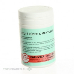 TEKUTÝ PÚDER S MENTOLOM