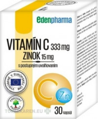 EDENPharma VITAMÍN C + ZINOK