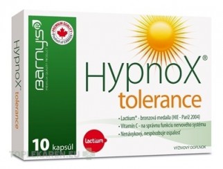 Barny's HypnoX tolerance