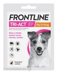 FRONTLINE TRI-ACT Spot-On pre psy S