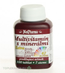 MedPharma MULTIVITAMIN S MINERÁL. EXTRA 42 ZLOŽIEK