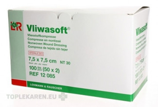 VLIWASOFT KOMPRESY STERILNÉ 7,5x7,5 cm