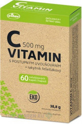VITAR VITAMÍN C 500 mg + rakytník