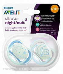 AVENT CUMLÍK 6-18M Ultra air nočný chlapec