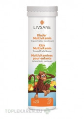 LIVSANE A-Z Multivitamín pre deti