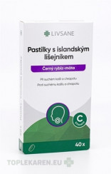 LIVSANE Pastilky s islandským lišajníkom