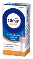 Otrivin pre deti 0,5 mg/ml