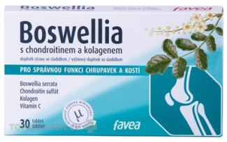 favea BOSWELLIA s chondroitínom a kolagénom