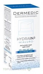 DERMEDIC HYDRAIN3 HIALURO NOČNÝ KRÉM