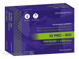 Slovakiapharm 10 PRO - BIO PREMIUM + vláknina