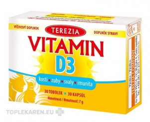 TEREZIA VITAMÍN D3 1000 IU