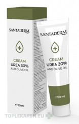 SANTADERM CREAM UREA 30% AND OLIVE OIL