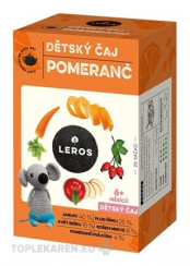 LEROS DETSKÝ ČAJ POMARANČ