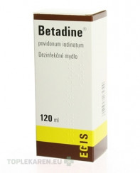 Betadine dezinfekčné mydlo 75 mg/ml