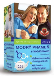 HERBEX MODRÝ PRAMEŇ s kotvičníkom