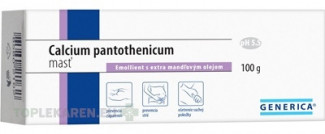 GENERICA Calcium pantothenicum masť