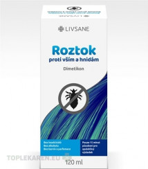 LIVSANE Roztok proti všiam a hnidám