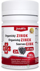JutaVit Organický Zinok 25 mg