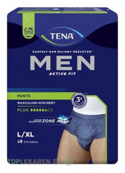 TENA Men Pants Plus Blue L/XL