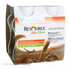 RESOURCE 2,0+ Fibre Čokoládová príchuť