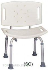 Stolička sprchovacia s operadlom