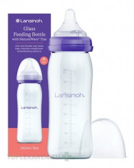 Lansinoh Sklenená dojčenská fľaša