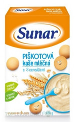 Sunar PIŠKÓTOVÁ KAŠA mliečna s 8 cereáliami