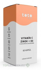 TOTO VITAMÍN C + ZINOK + D3