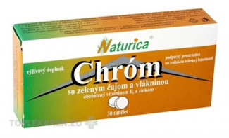 Naturica CHROM so zeleným čajom a vlákninou