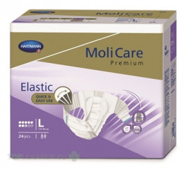 MoliCare Premium Elastic 8 kvapiek L