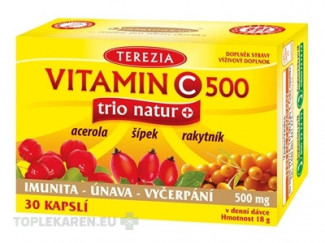 TEREZIA VITAMÍN C 500 trio natur+