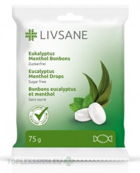 LIVSANE Bylinné pastilky mentol, eukalyptus