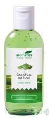 aromatica ČISTIACI GÉL NA RUKY aloe vera