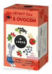 LEROS DETSKÝ ČAJ S OVOCÍM