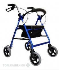 Chodítko 4-kolesové skladacie