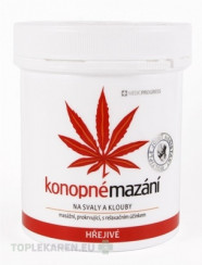 Konopné mazanie hrejivé